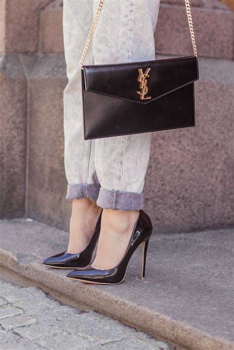 ysl uptown clutch outfit|ysl uptown clutch sale.